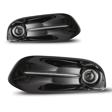 Winjet Fog Light - Clear Wiring Kit Included CFWJ-0588-C